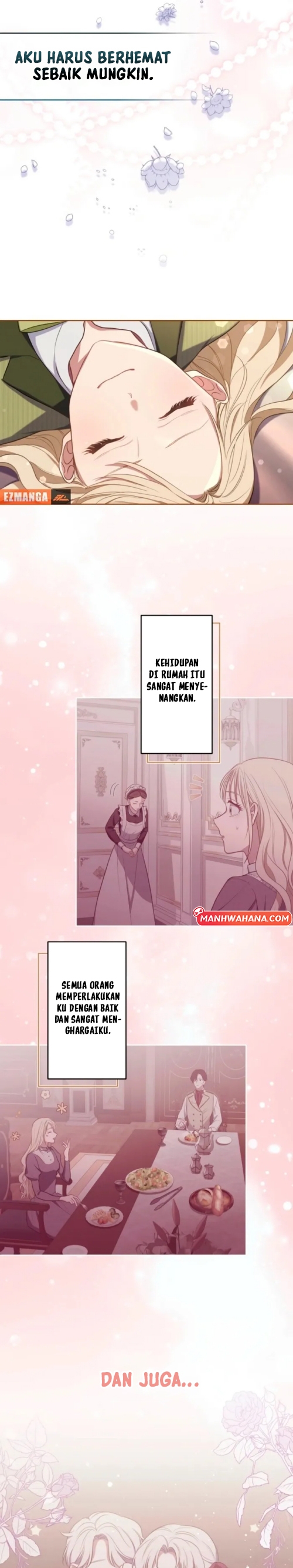 I Became the Contract Mother of the Grim Reaper Duke’s Family and They Became Obsessed With Me Chapter 21 Bahasa Indonesia