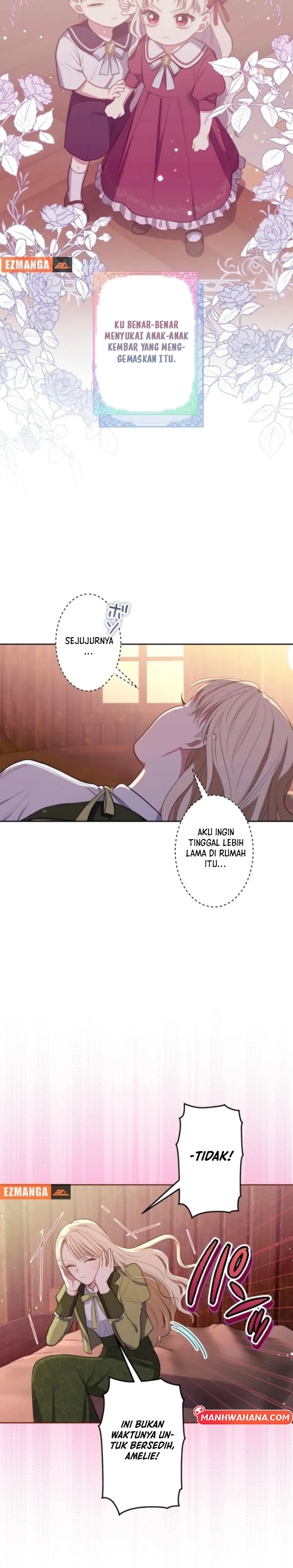 I Became the Contract Mother of the Grim Reaper Duke’s Family and They Became Obsessed With Me Chapter 21 Bahasa Indonesia