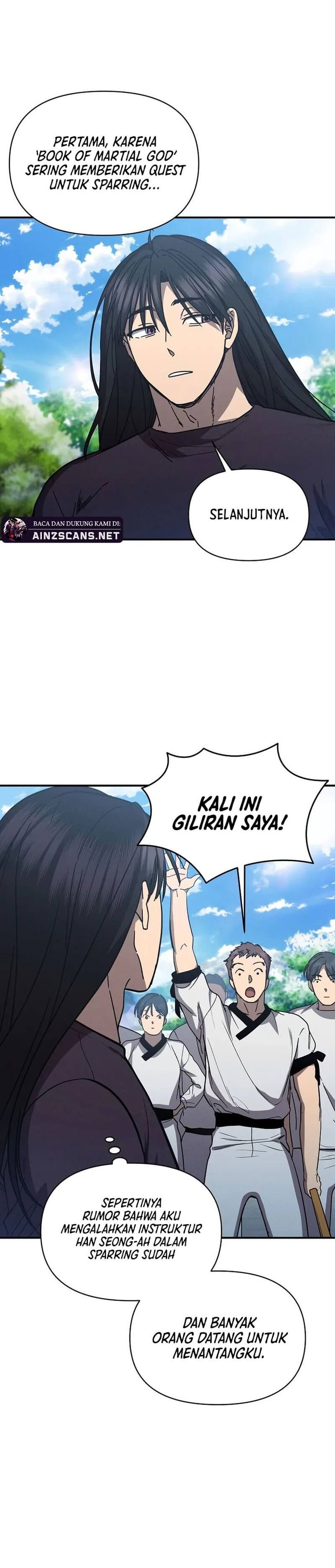 I Became the Successor of the Martial God chapter 38
