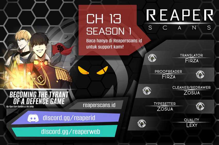 I Became the Tyrant of a Defense Game chapter 13