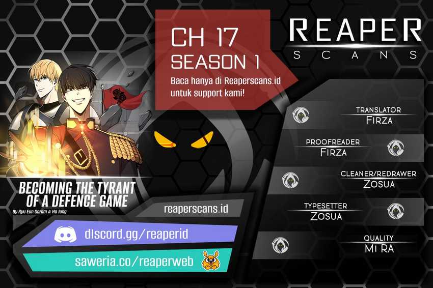 I Became the Tyrant of a Defense Game chapter 17