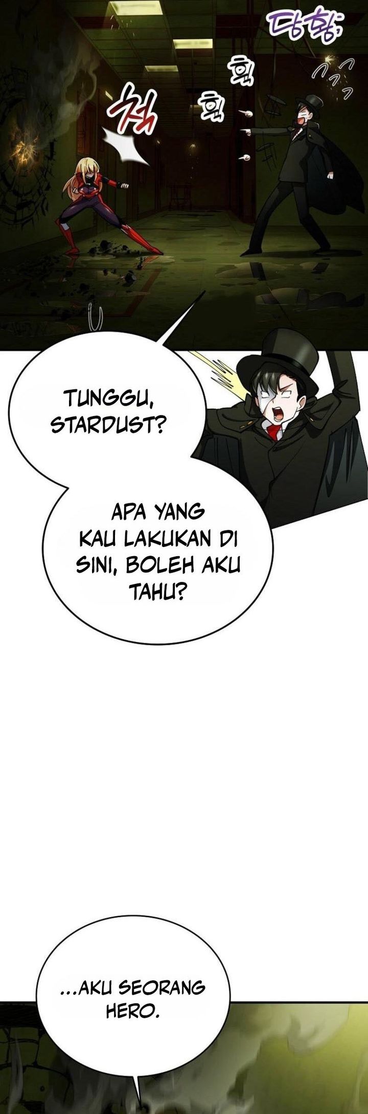 I Became the Villain the Hero Is Obsessed With Chapter 27 Bahasa Indonesia