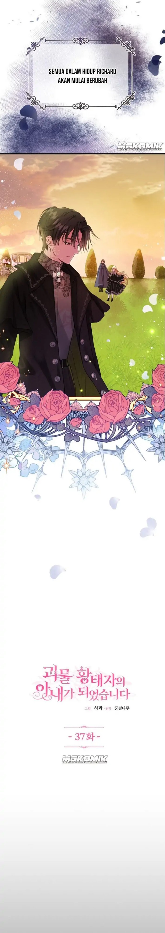 I Became the Wife of the Monstrous Crown Prince Chapter 37 Bahasa Indonesia