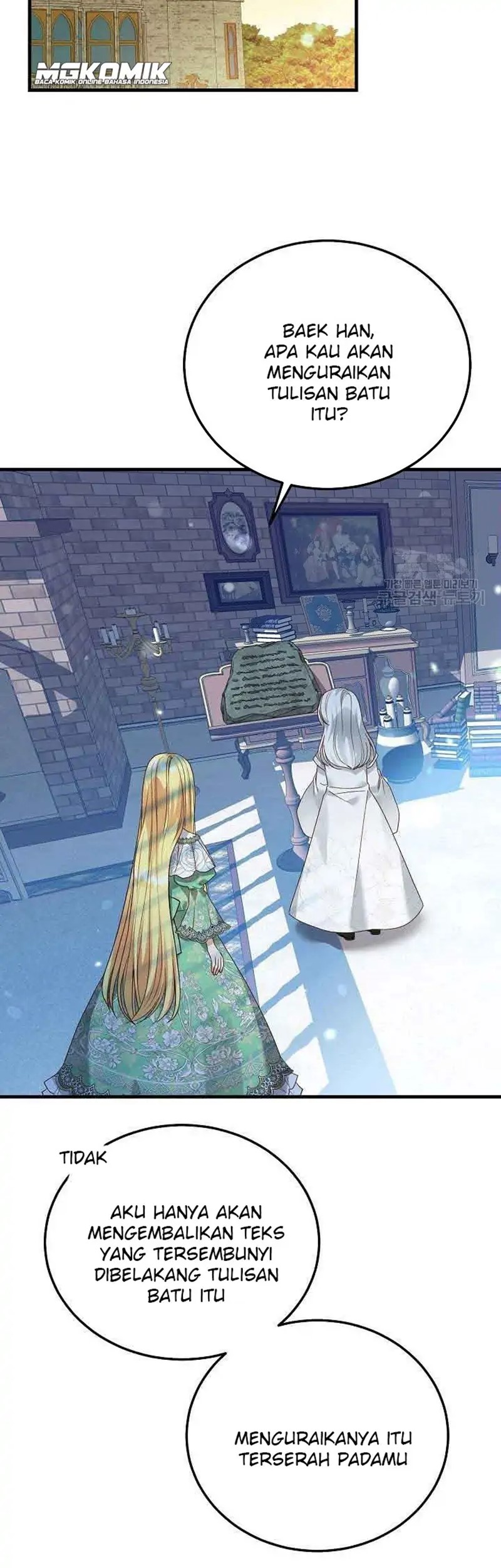 I Became the Wife of the Monstrous Crown Prince Chapter 52 Bahasa Indonesia