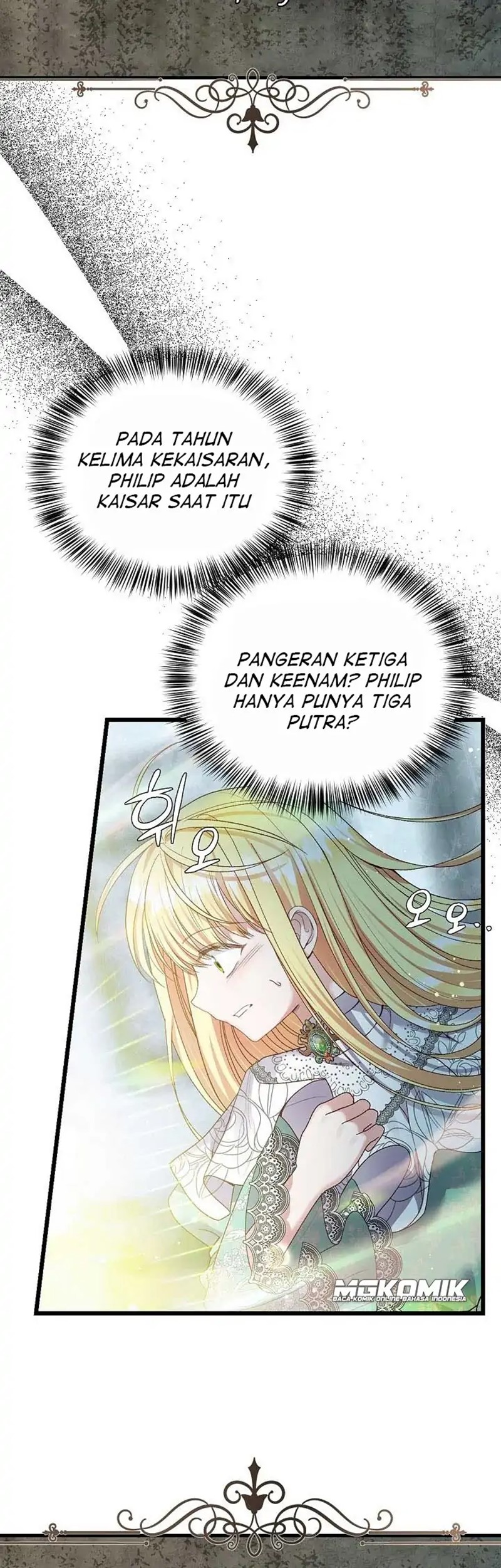 I Became the Wife of the Monstrous Crown Prince Chapter 52 Bahasa Indonesia
