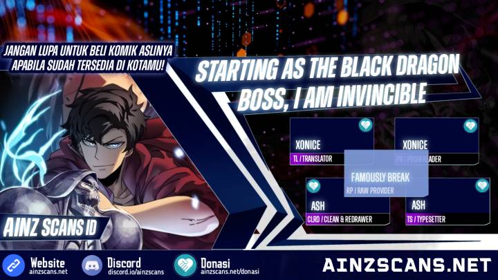 I Become Invincible Black Dragon Boss At The Start Chapter 11 Bahasa Indonesia
