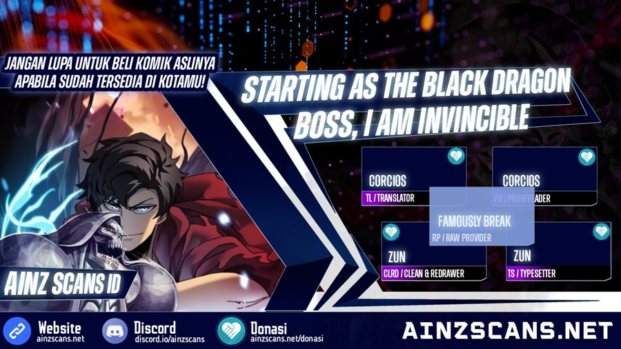I Become Invincible Black Dragon Boss At The Start Chapter 36 Bahasa Indonesia