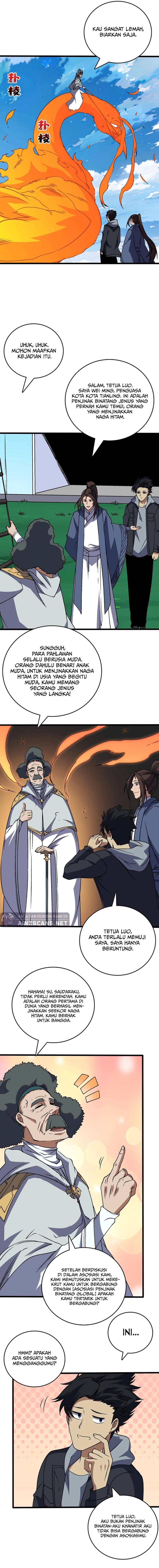 I Become Invincible Black Dragon Boss At The Start Chapter 36 Bahasa Indonesia