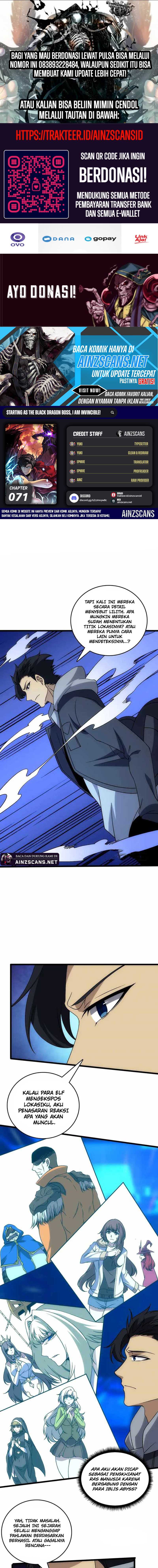I Become Invincible Black Dragon Boss At The Start chapter 71
