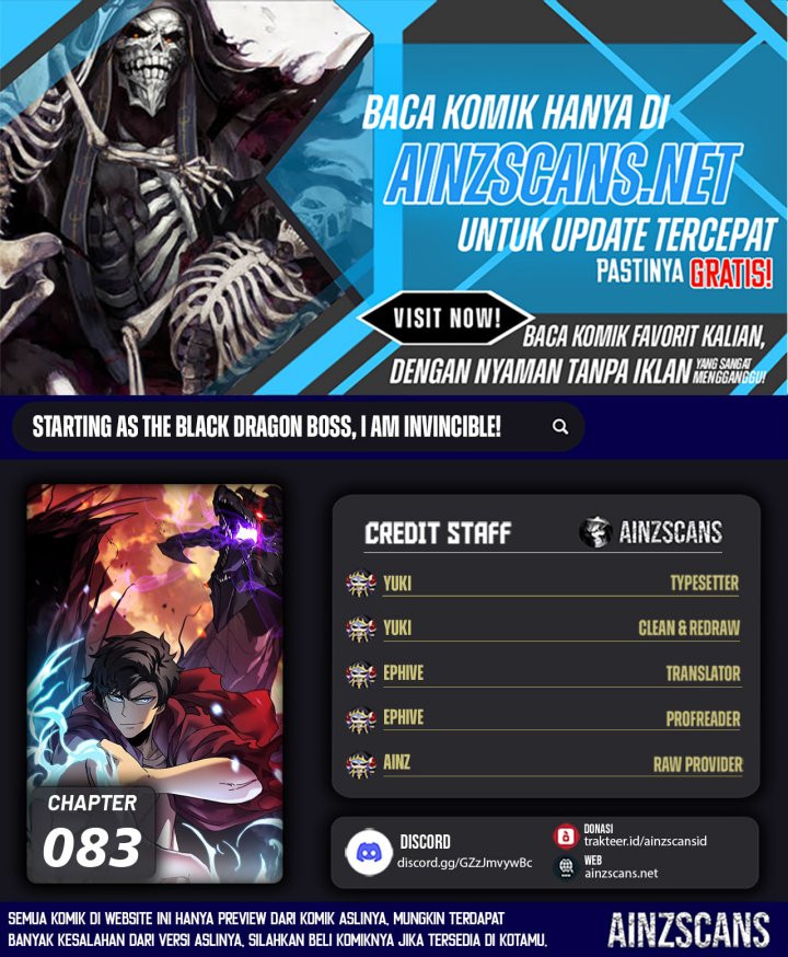 I Become Invincible Black Dragon Boss At The Start Chapter 83 Bahasa Indonesia