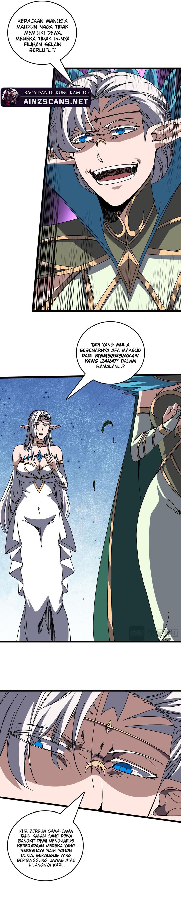 I Become Invincible Black Dragon Boss At The Start Chapter 84 Bahasa Indonesia