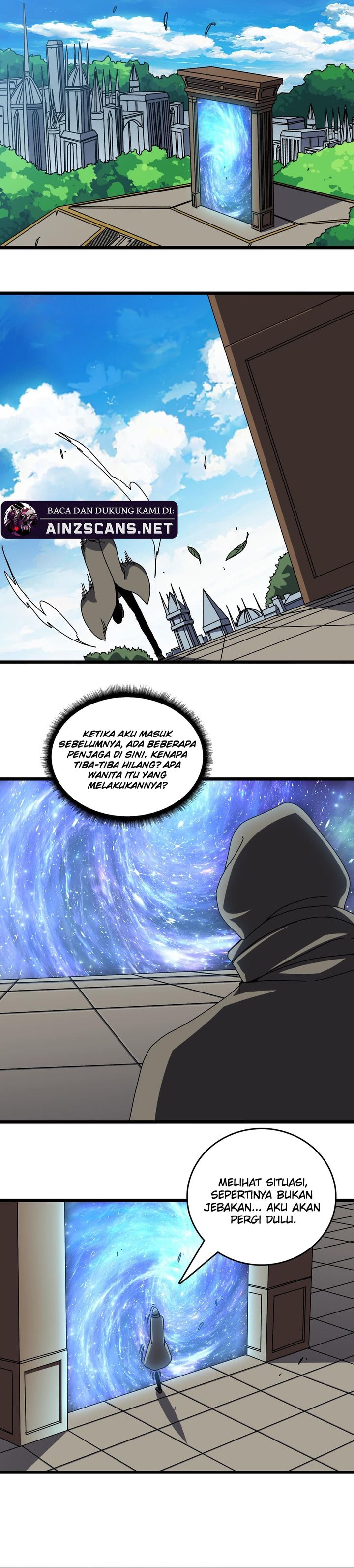 I Become Invincible Black Dragon Boss At The Start Chapter 84 Bahasa Indonesia