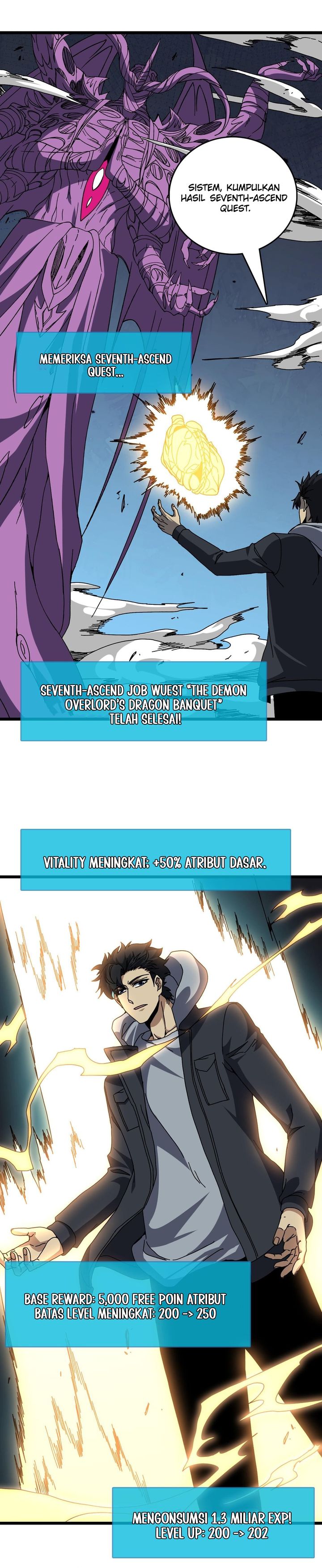 I Become Invincible Black Dragon Boss At The Start Chapter 84 Bahasa Indonesia