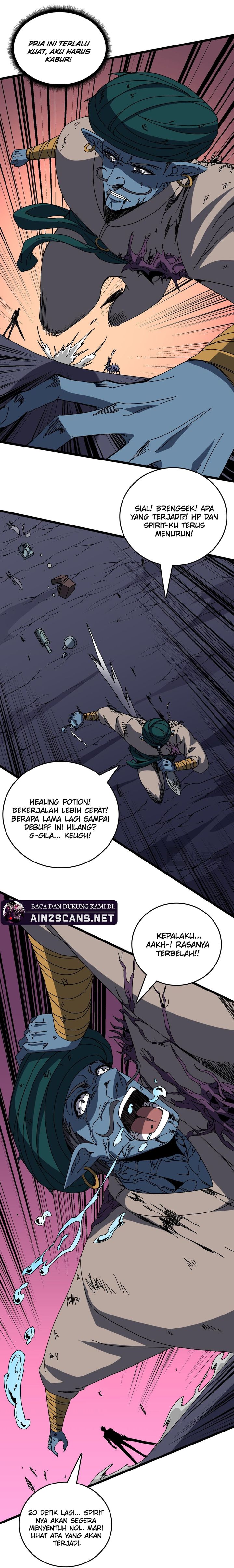 I Become Invincible Black Dragon Boss At The Start Chapter 84 Bahasa Indonesia