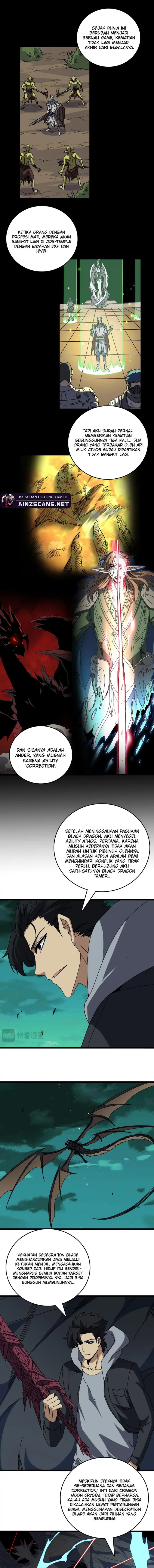 I Become Invincible Black Dragon Boss At The Start Chapter 85 Bahasa Indonesia
