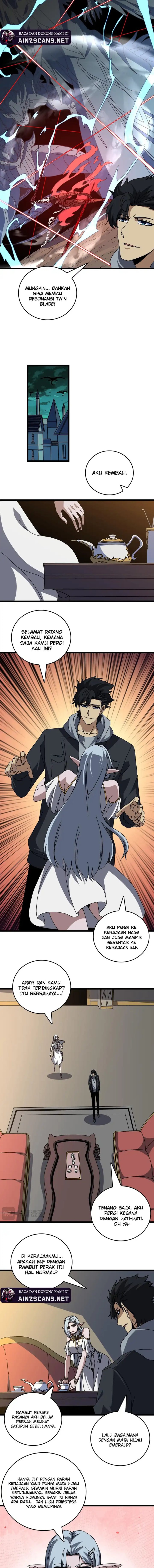 I Become Invincible Black Dragon Boss At The Start Chapter 85 Bahasa Indonesia