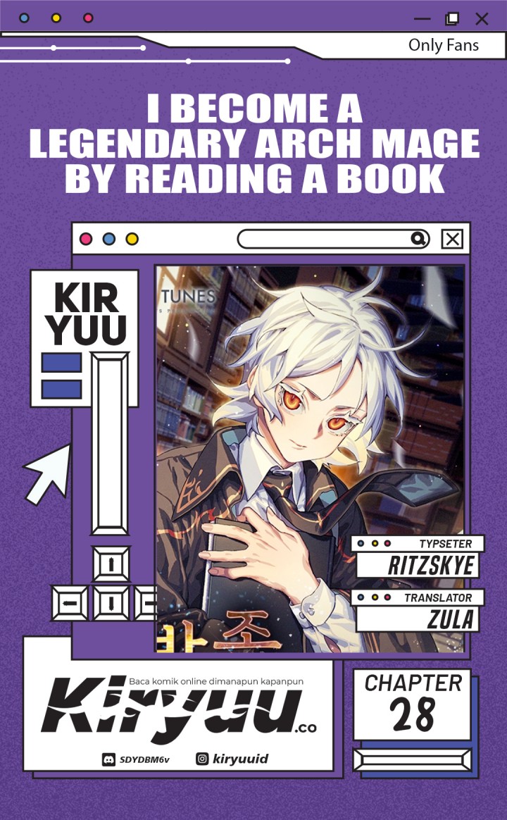 I Become a Legendary Arch Mage by Reading a Book chapter 28