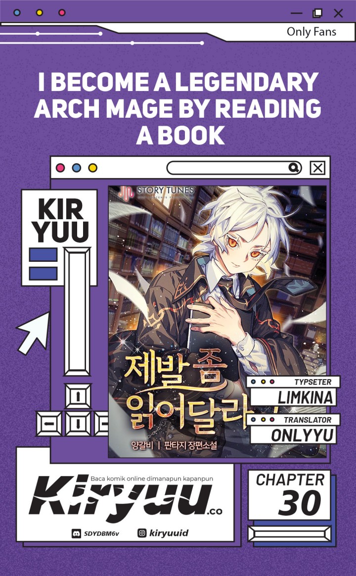 I Become a Legendary Arch Mage by Reading a Book chapter 30