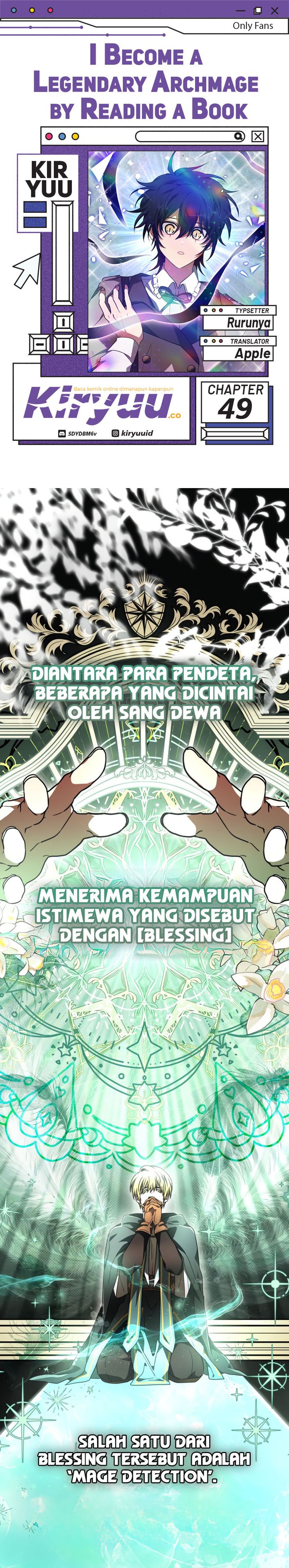 I Become a Legendary Arch Mage by Reading a Book chapter 49