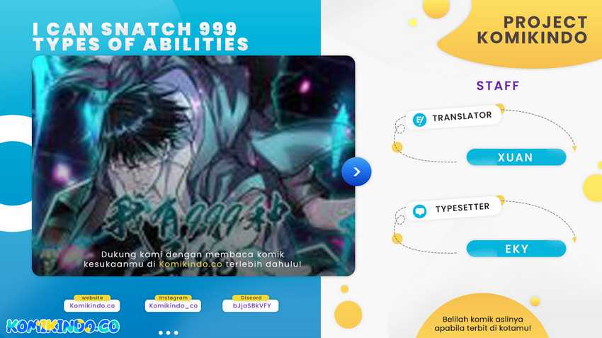 I Can Snatch 999 Types of Abilities Chapter 131 Bahasa Indonesia