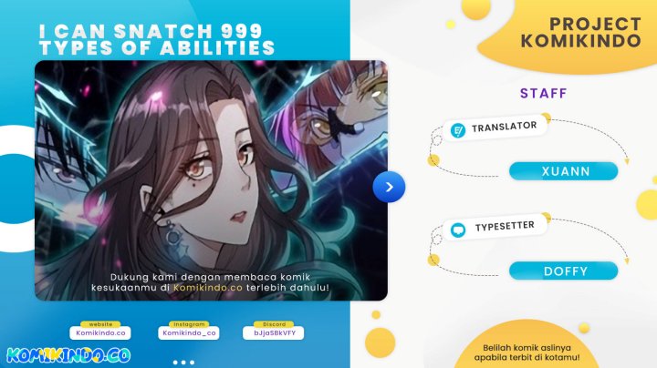 I Can Snatch 999 Types of Abilities Chapter 195 Bahasa Indonesia