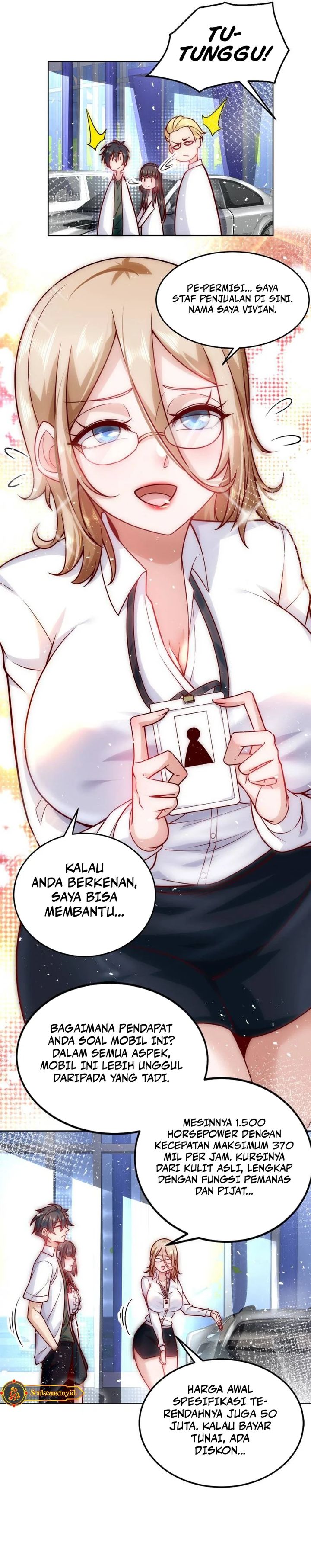 I Defeat Countless Tycoons With My Title System Chapter 17 Bahasa Indonesia