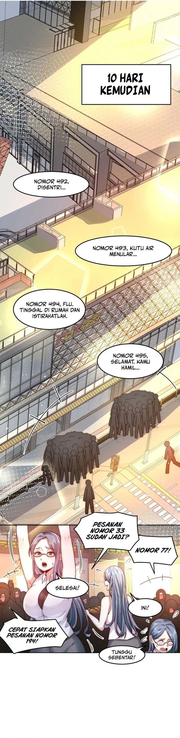 I Defeat Countless Tycoons With My Title System Chapter 73 Bahasa Indonesia