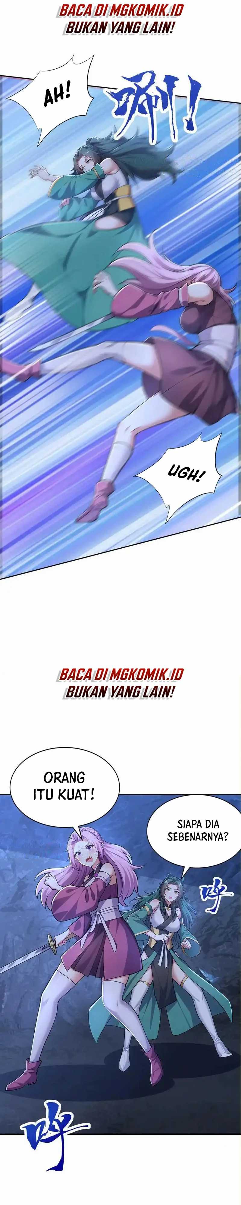 I Get Stronger Just by Lying Down While My Apprentice Cultivates Chapter 23 Bahasa Indonesia