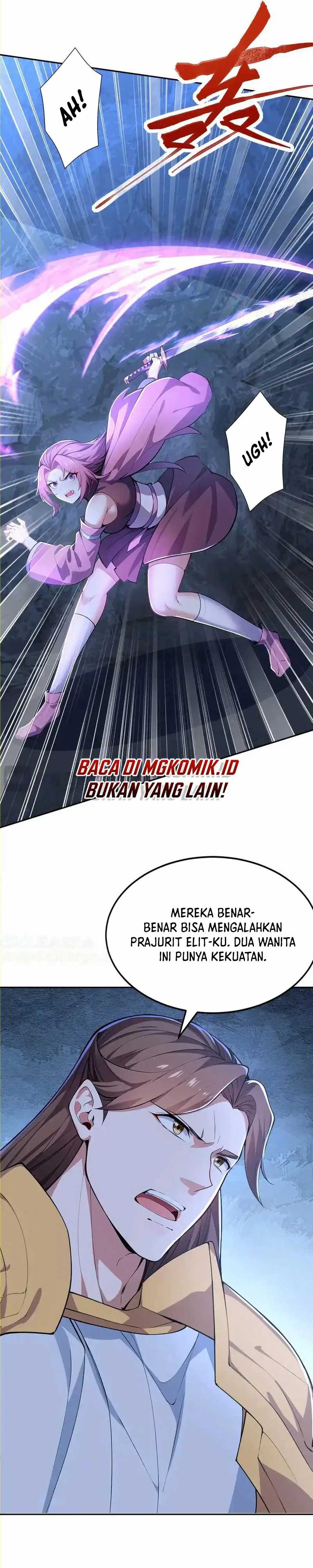 I Get Stronger Just by Lying Down While My Apprentice Cultivates Chapter 23 Bahasa Indonesia
