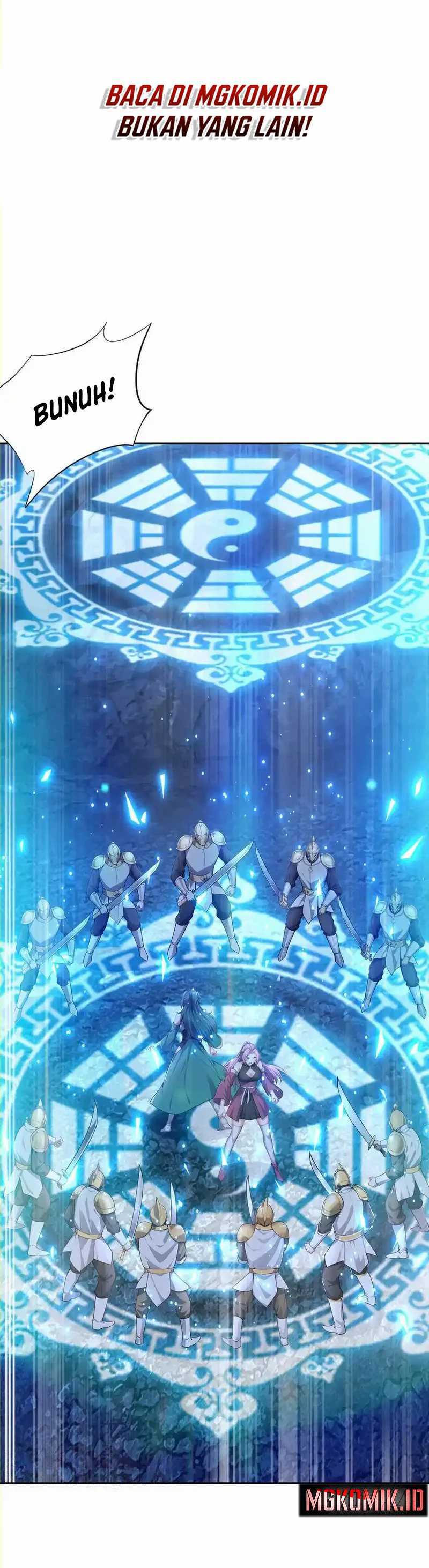 I Get Stronger Just by Lying Down While My Apprentice Cultivates Chapter 23 Bahasa Indonesia