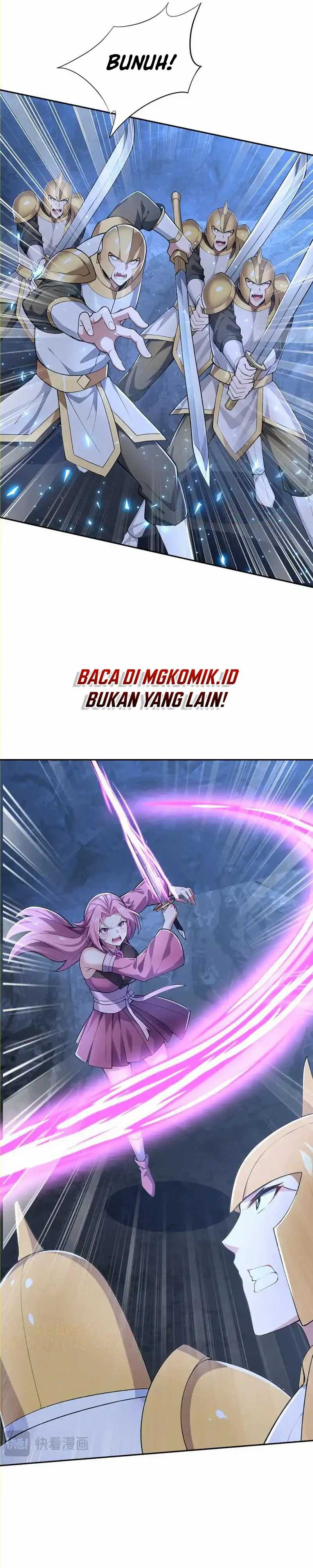 I Get Stronger Just by Lying Down While My Apprentice Cultivates Chapter 23 Bahasa Indonesia