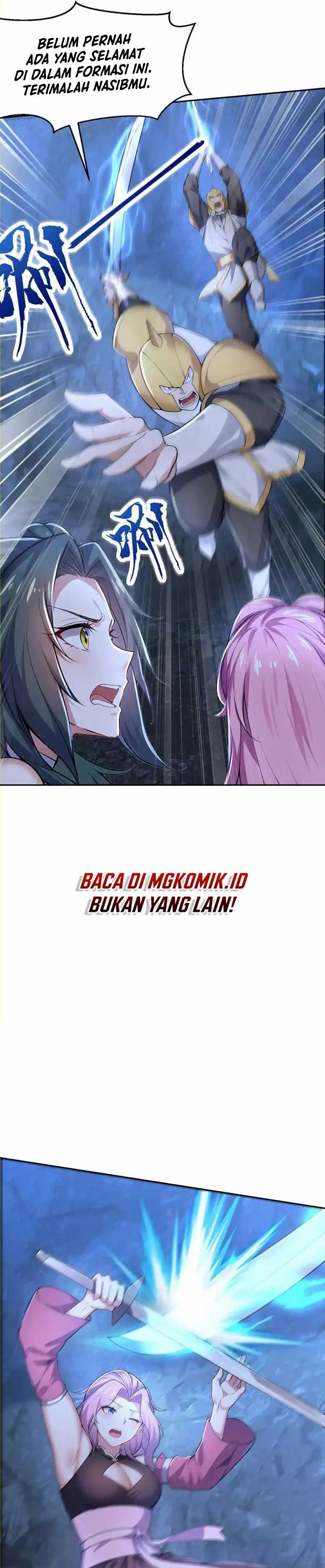 I Get Stronger Just by Lying Down While My Apprentice Cultivates Chapter 23 Bahasa Indonesia