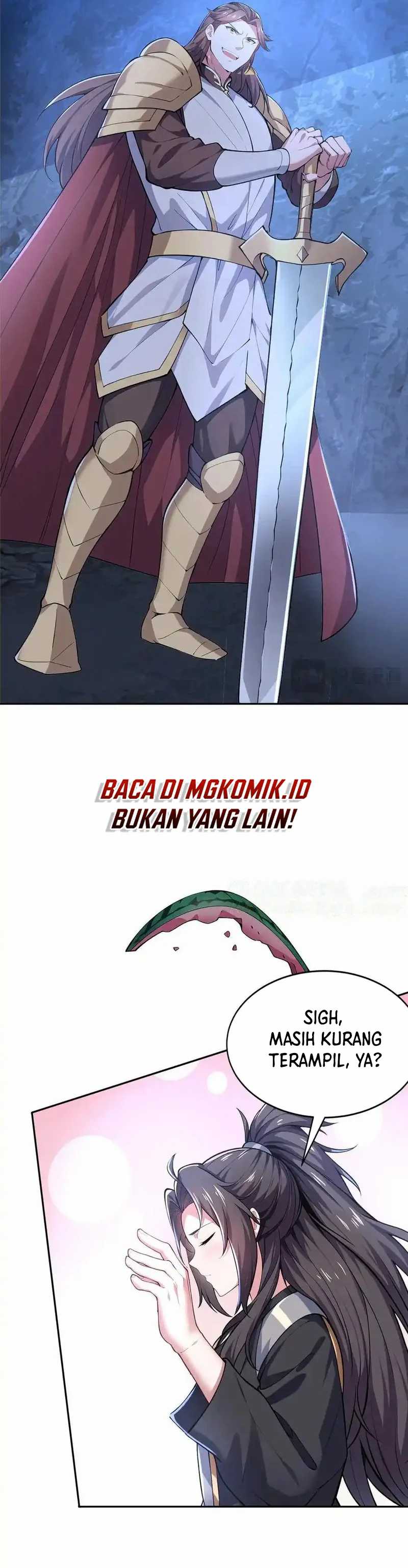 I Get Stronger Just by Lying Down While My Apprentice Cultivates Chapter 23 Bahasa Indonesia