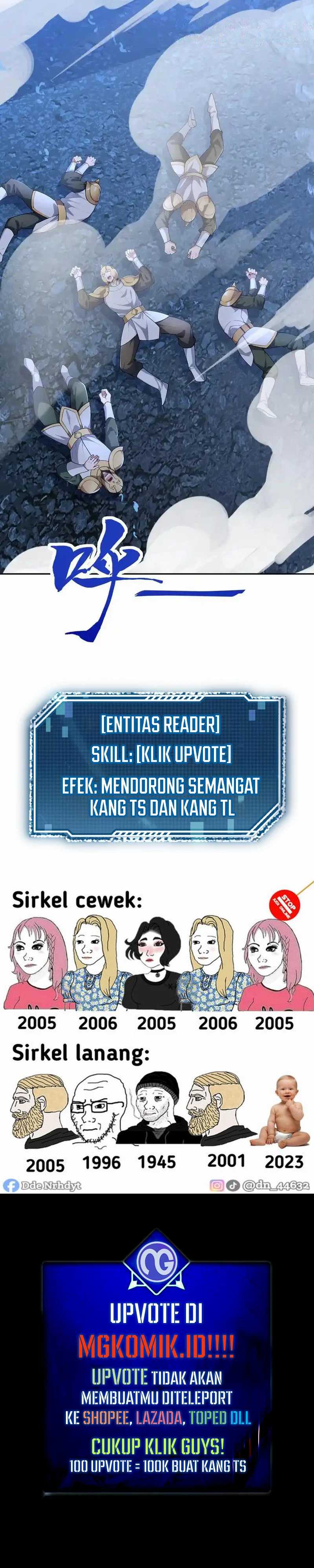 I Get Stronger Just by Lying Down While My Apprentice Cultivates Chapter 23 Bahasa Indonesia