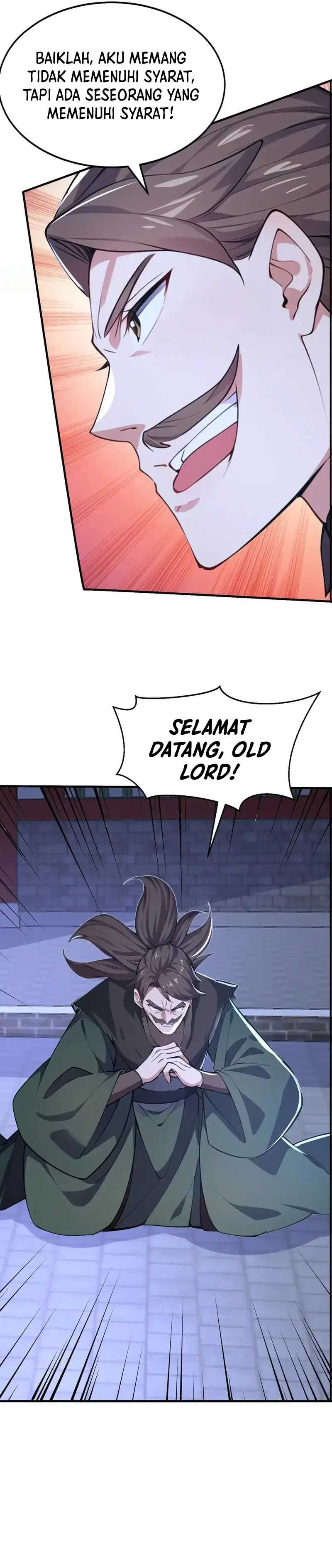 I Get Stronger Just by Lying Down While My Apprentice Cultivates Chapter 42 Bahasa Indonesia