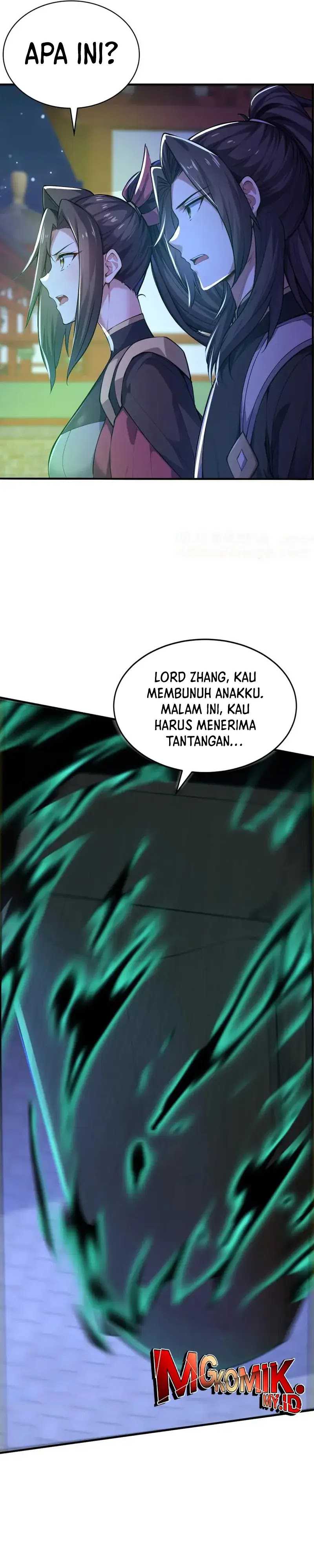 I Get Stronger Just by Lying Down While My Apprentice Cultivates Chapter 42 Bahasa Indonesia
