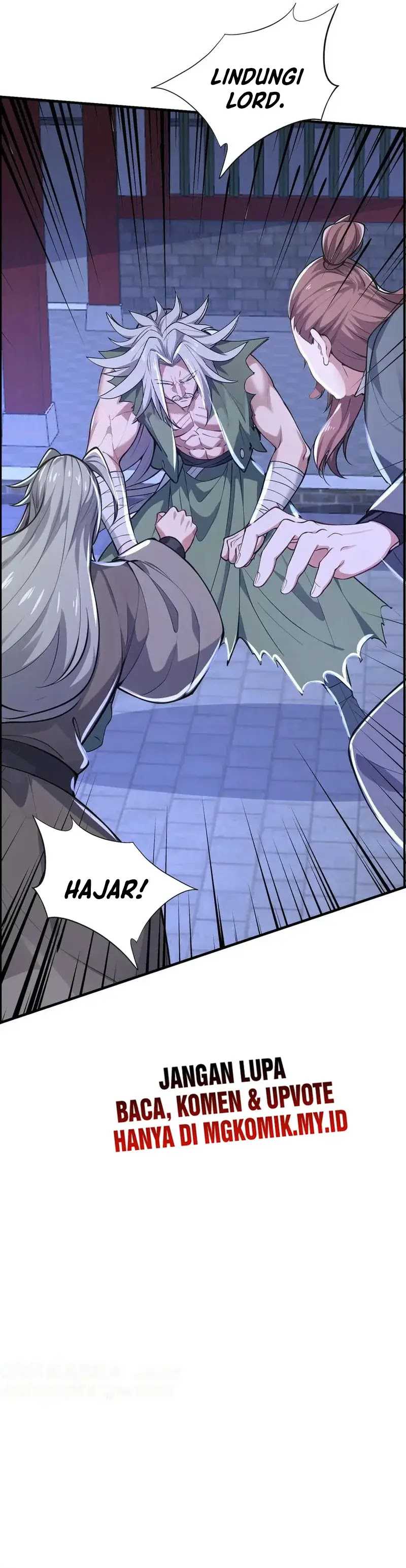 I Get Stronger Just by Lying Down While My Apprentice Cultivates Chapter 42 Bahasa Indonesia