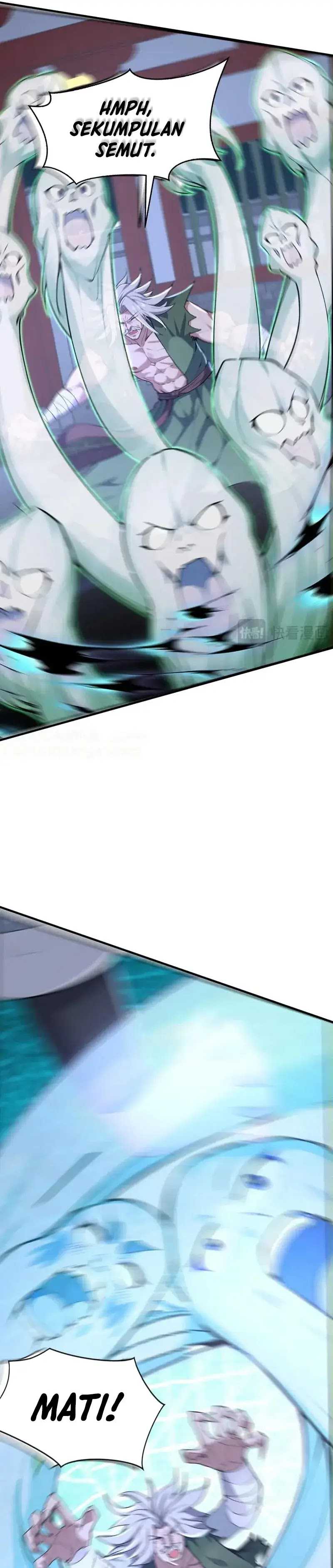 I Get Stronger Just by Lying Down While My Apprentice Cultivates Chapter 42 Bahasa Indonesia