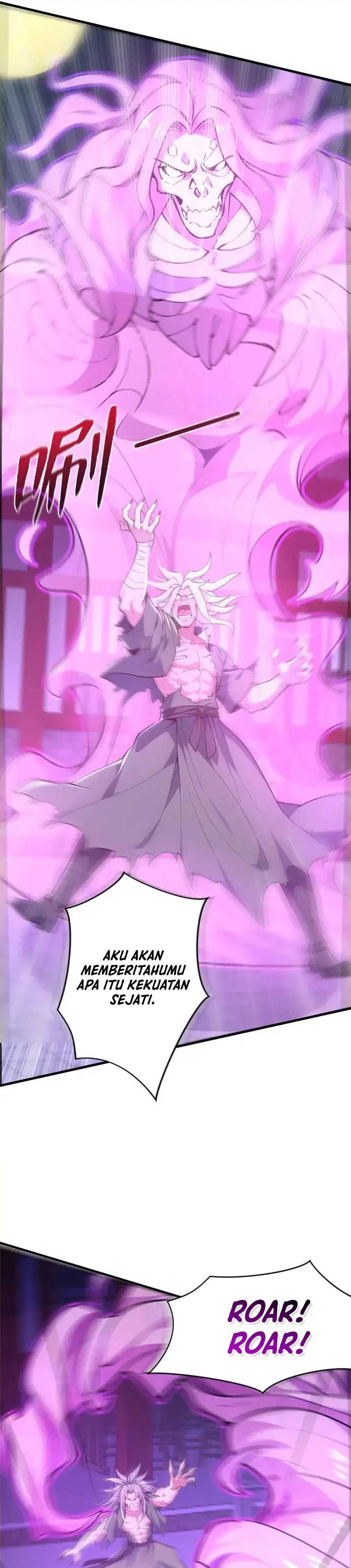 I Get Stronger Just by Lying Down While My Apprentice Cultivates Chapter 42 Bahasa Indonesia