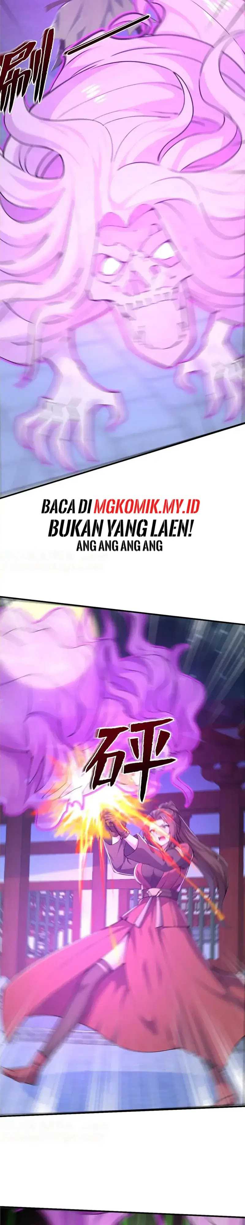 I Get Stronger Just by Lying Down While My Apprentice Cultivates Chapter 42 Bahasa Indonesia