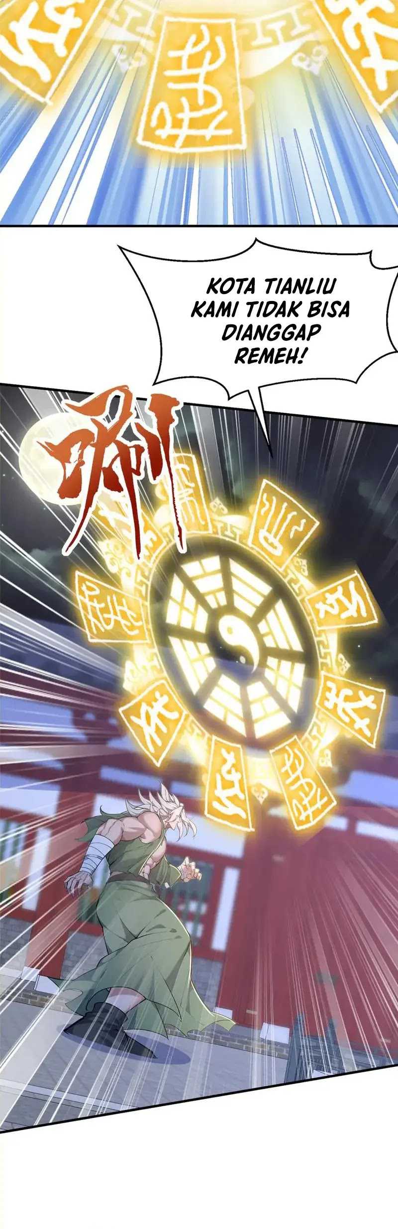 I Get Stronger Just by Lying Down While My Apprentice Cultivates Chapter 42 Bahasa Indonesia