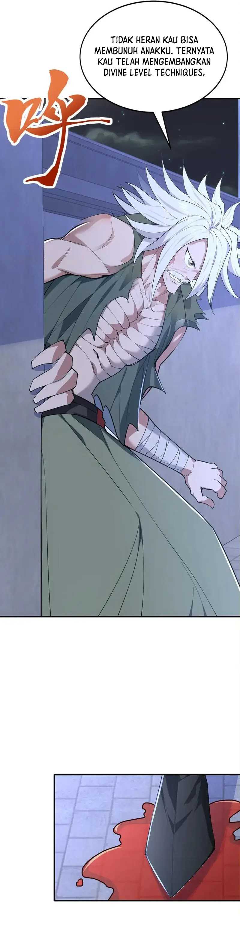 I Get Stronger Just by Lying Down While My Apprentice Cultivates Chapter 42 Bahasa Indonesia