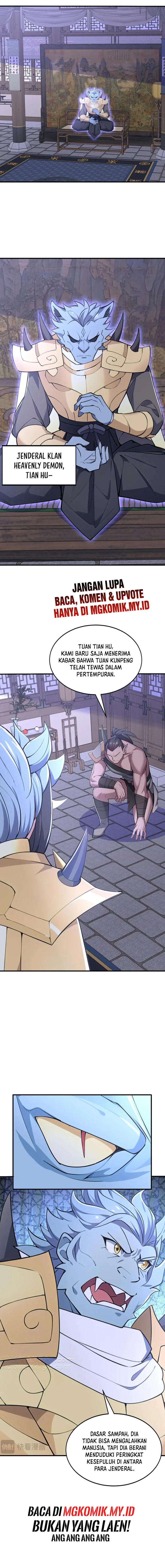 I Get Stronger Just by Lying Down While My Apprentice Cultivates Chapter 46 Bahasa Indonesia