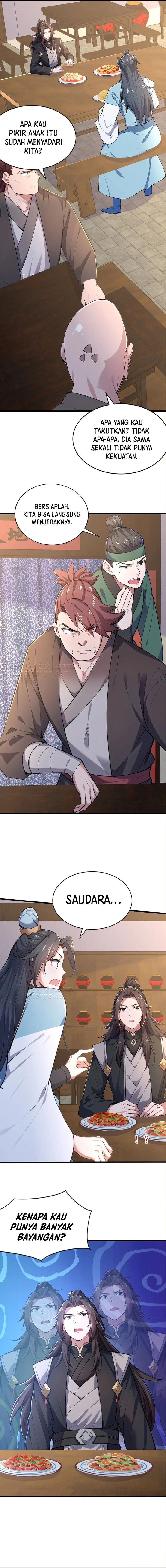 I Get Stronger Just by Lying Down While My Apprentice Cultivates Chapter 46 Bahasa Indonesia