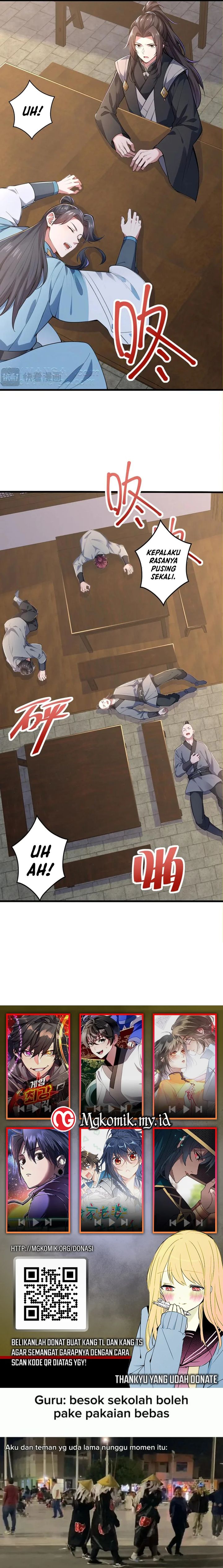 I Get Stronger Just by Lying Down While My Apprentice Cultivates Chapter 46 Bahasa Indonesia