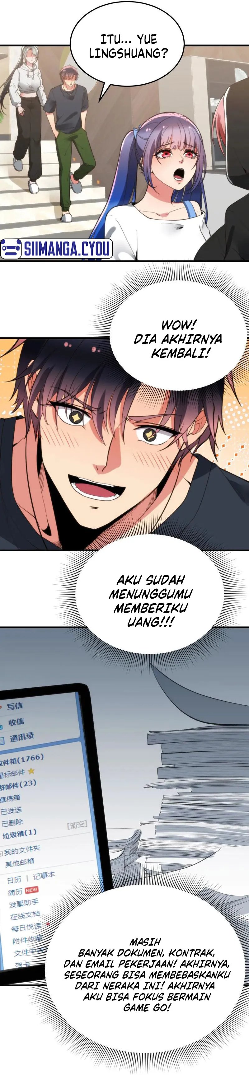 I Have 90 Billion Licking Gold Chapter 217 Bahasa Indonesia