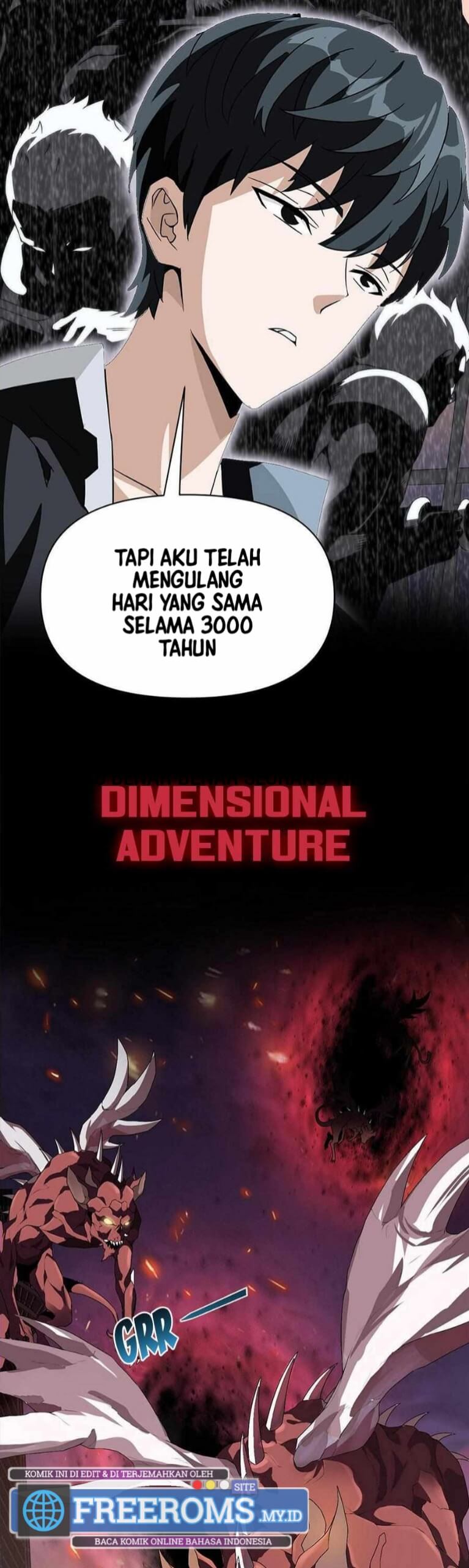 I Have Been Stuck on the Same Day for 3000 Years Chapter 00 Bahasa Indonesia