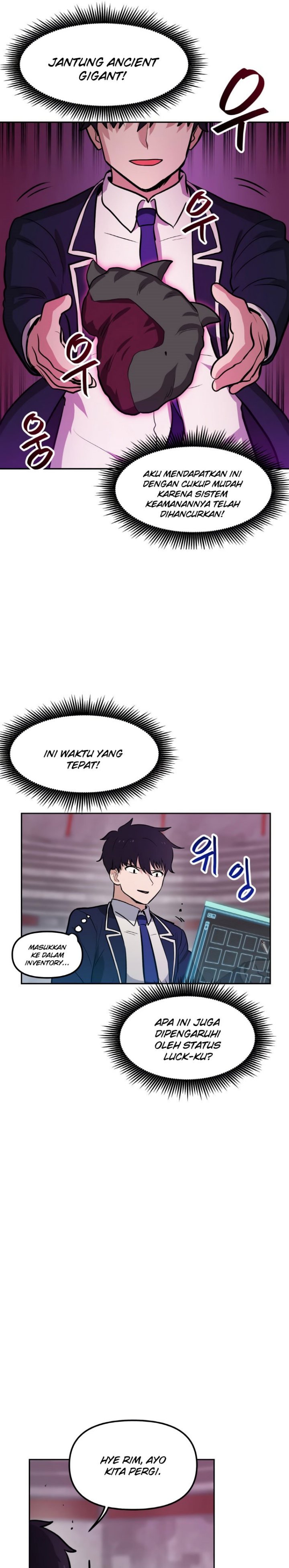 I Have Max Level Luck Chapter 45 Bahasa Indonesia