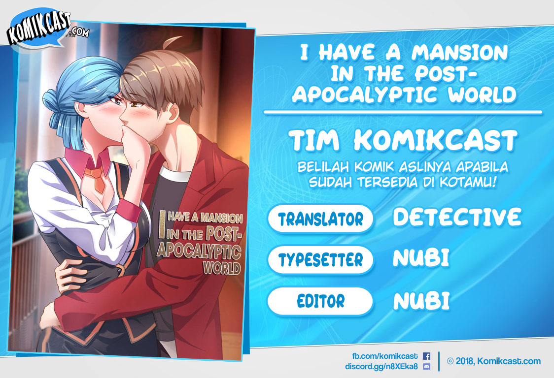 I Have a Mansion In The Post-Apocalyptic World Chapter 60 Bahasa Indonesia