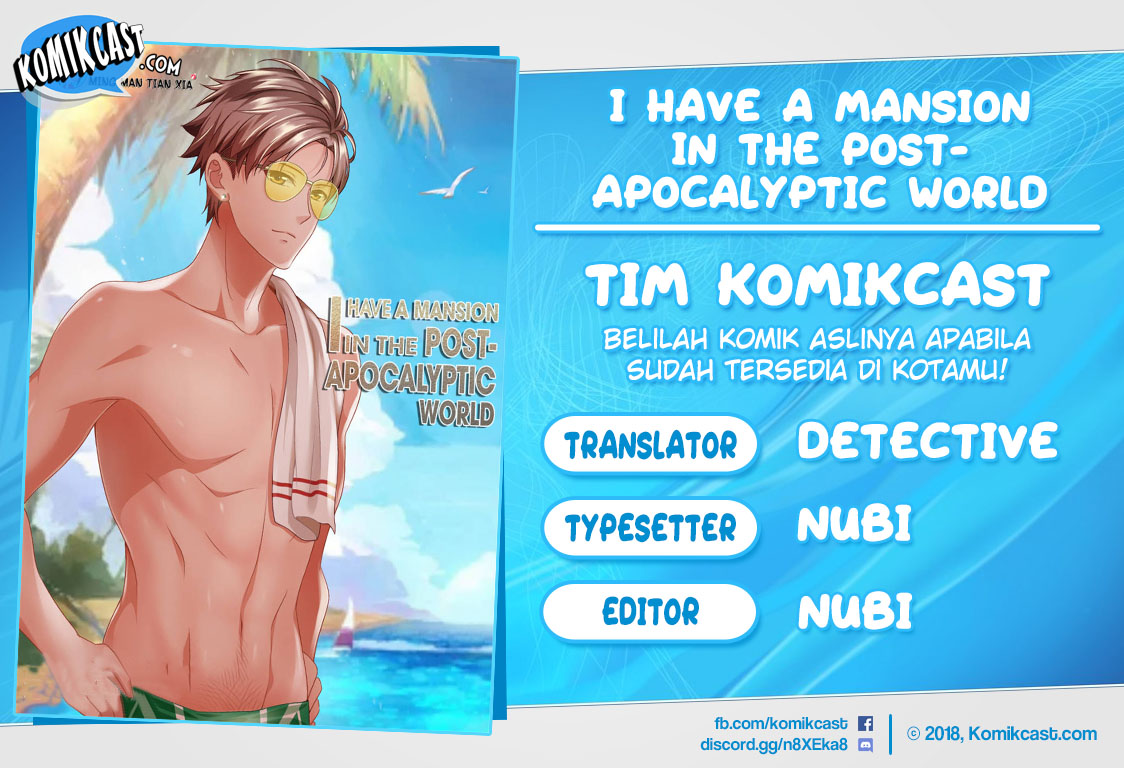 I Have a Mansion In The Post-Apocalyptic World Chapter 80 Bahasa Indonesia